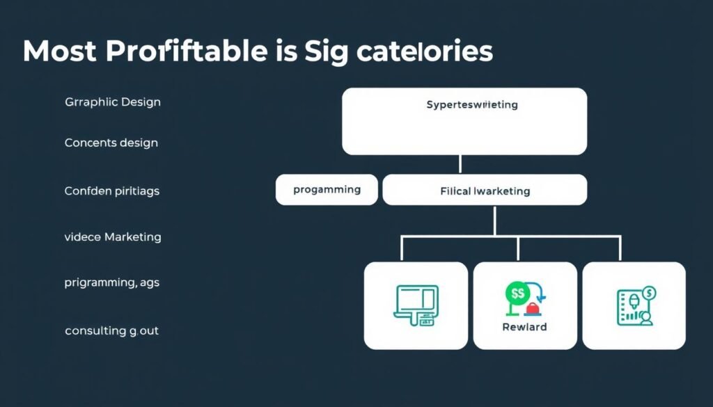 Popular and profitable Fiverr gig categories