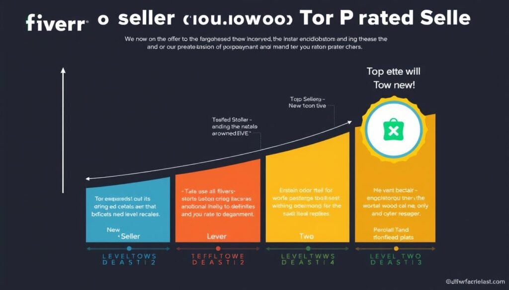 Progression from new seller to Top Rated Seller on Fiverr