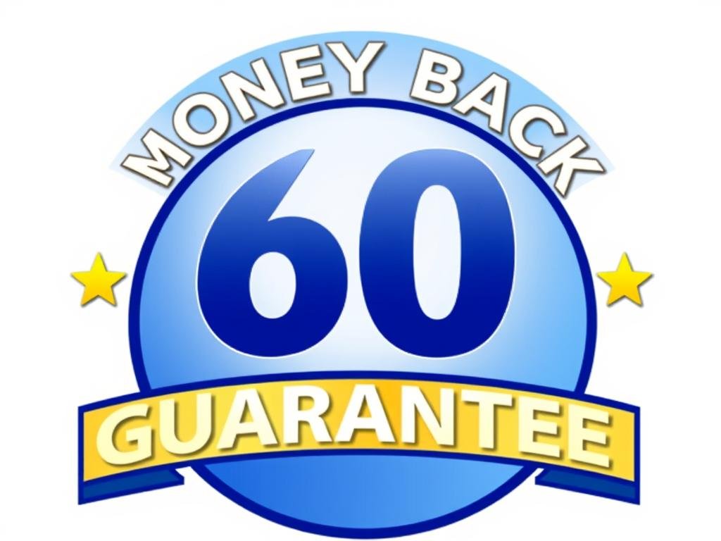 60-day guarantee badge for Write App Reviews review