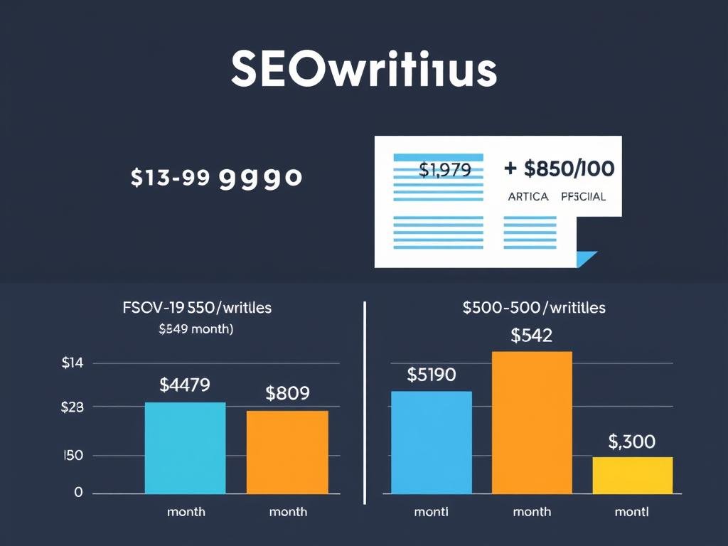 Cost comparison chart showing SEOwriting.ai versus freelance writers and agencies Cost comparison chart showing SEOwriting.ai versus freelance writers and agencies