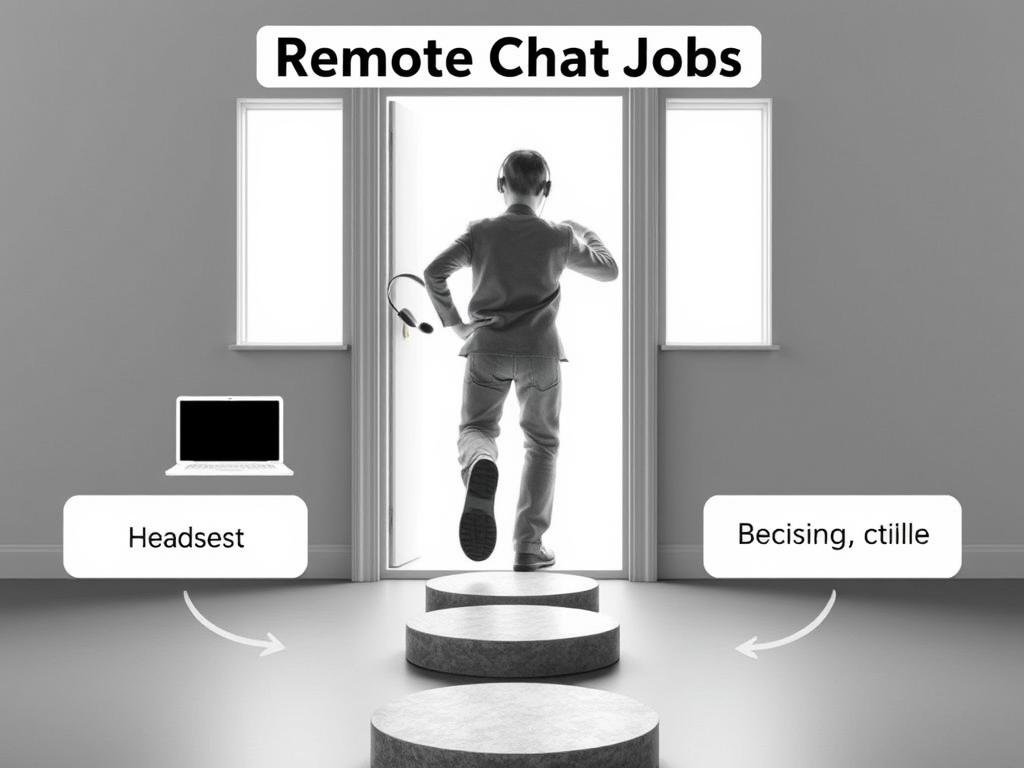 Low entry barriers for Social Sale Rep chat jobs
