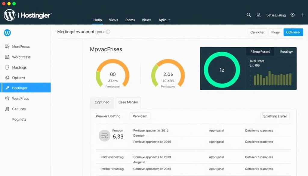 WordPress dashboard running smoothly on Hostinger hosting WordPress dashboard running smoothly on Hostinger hosting
